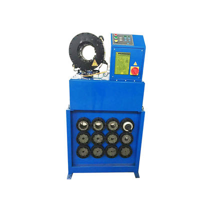 300t مكبس خرطوم مكشكش 6-38 مللي متر آلة تصنيع خرطوم هيدروليكي مع طاولة العمل وأدوات التغيير السريع