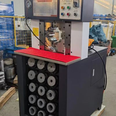 CBK-120 3 بوصة الهيدروليكية خرطوم العقص آلة 6 طبقات خرطوم للجهاز