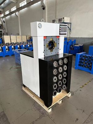 سعر جيد 1250KG سعة المائية المائية أنابيب المكسرة آلة للكريبتينغ النطاق 6-76mm الانترنت