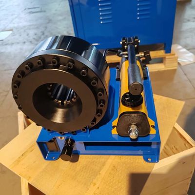 اليدوي الهيدروليكية خرطوم محطم آلة مع الدعم الفني والخدمة ± 0.01mm دقة محطم