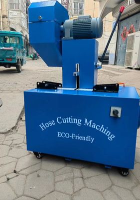 سعر جيد آلة قطع أنابيب المطاط الكهربائية آلة التزلج مع 4 طبقات ومراقبة زر متقدمة 2 بوصة 6-51 ملم اللون الأزرق الانترنت