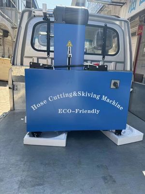 الجهاز الكهربائي خالي من الغبار مضخات المطاط قطع Skiving مع 4 طبقات 2 بوصة 6-51mm الأزرق