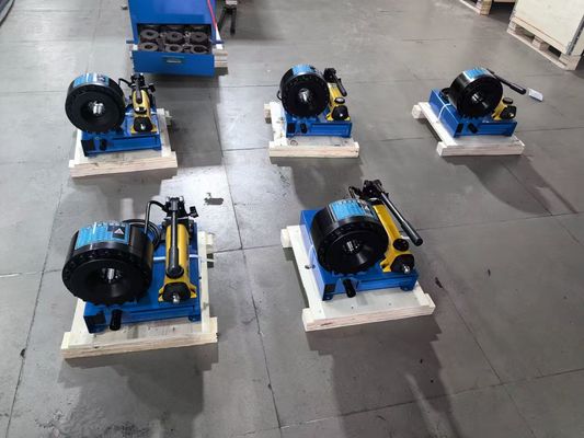 سعر جيد متعددة الاستخدامات ودقيقة 1 بوصة 6-25MM اليدوية خرطوم هيدروليكية المكسرة آلة خرطوم المكسرة 7 يموت مع التوافق الصلب الانترنت