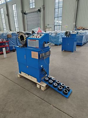 Dual Functionality Hydraulic Hose Crimping Machine with User-Friendly Design and High Efficiency for 6-51mm Crimping Range