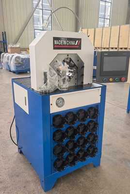 سعر جيد 3 Inch Hydraulic Hose Crimping Machine with 2800KN Crimping Force and 31.5MPA Rated Pressure الانترنت