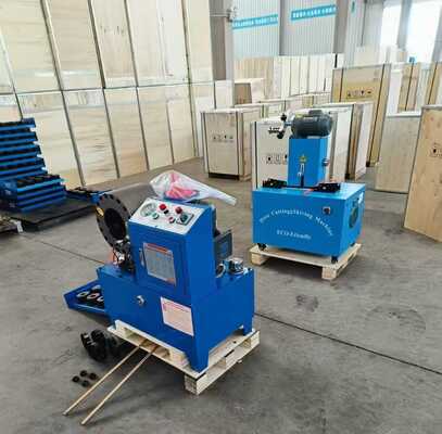 DX68 الهيدروليكية خرطوم محطم مع 6-51mm Crimping نطاق 10 يموت و 200 قطعة لكل ساعة كفاءة خرطوم مطبخ آلة