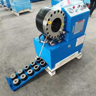 DX68 هيدروليك خرطوم كريمبر مع 6-51mm Crimping نطاق 10 يموت و 200 قطعة في الساعة الكفاءة