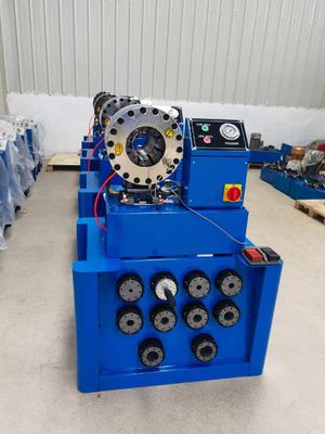 سعر جيد التغيير السريع آلة العقص خرطوم هيدروليكي 38 مم 3KW خرطوم الوقود المكشكش الانترنت