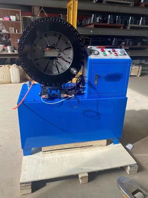 سعر جيد زر التحكم الهيدروليكية خرطوم العقص آلة الضغط العالي 3kw 51mm نموذج جديد الانترنت