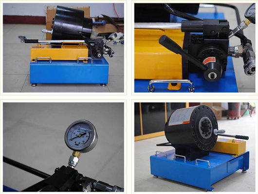 سعر جيد 6-51mm ماكينة كبس خراطيم يدوية 600t مكشكش ضغط سهل التشغيل الانترنت