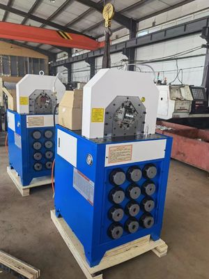 سعر جيد 5.5kw PLC خرطوم الضغط آلة أنابيب هيدروليكية 4kw نظام التحكم الذكي 3 بوصة CBK-120 الانترنت