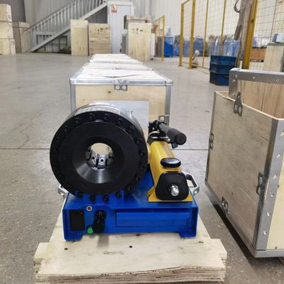 سعر جيد ماكينة كبس خراطيم يدوية 200 كجم معتمدة من CE ، أبعاد 550 × 670 × 555 ملم الانترنت