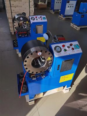 سعر جيد الحد الأقصى لفتح 114mm DX68 أنبوب محطم آلة PLC / زر / نظام التحكم CNC الانترنت