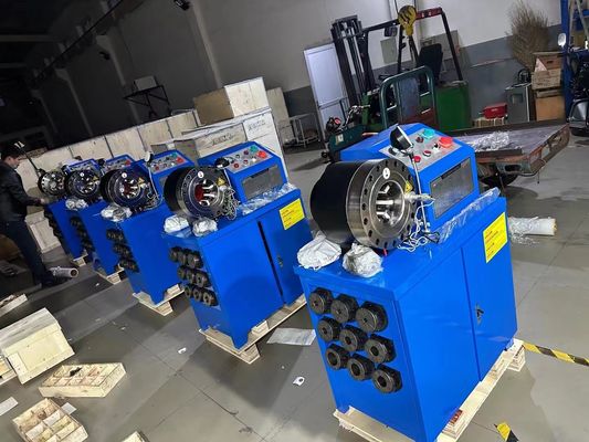 سعر جيد آلة كريبتنج للأنابيب المطاطية الموثوقة بأبعاد 860*640*1300 مم الانترنت
