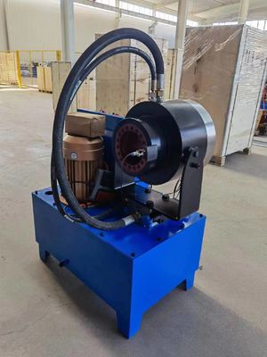 سعر جيد ظروف بيئة سيئة تستخدم 1-90mm نطاق التشنج الماكينة الهيدروليكية لتحديد حجم أنابيب الفولاذ هي 950 * 750 * 1050 مم الانترنت