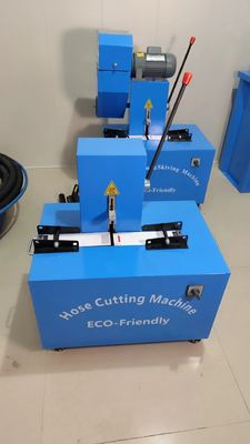 سعر جيد آلة قطع أنابيب المطاط الكهربائية مع 4 طبقات ومراقبة زر متقدمة 2 بوصة 6-51mm الأزرق الانترنت