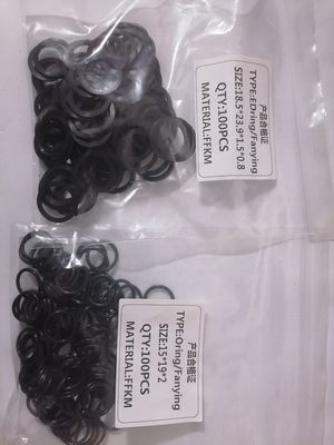 سعر جيد FFKM DIN 3869 ED-RING 21 مختلفة القياسية المطاط الصبغ O حلقات لترطيب حقل النفط والغاز ≤5000 Psi مقاومة الضغط الانترنت