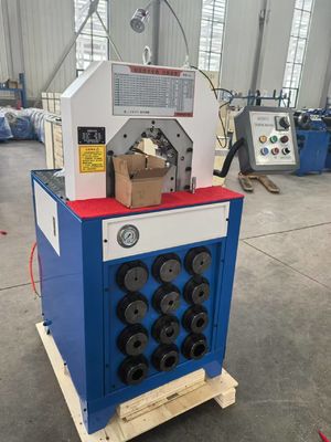 سعر جيد 2 بوصة زر التحكم نظام 5.5kw/7.5kw 300 قطعة / ساعة مع تغيير سريع القوالب أدوات هيدروليك خرطوم آلة كريمب الانترنت