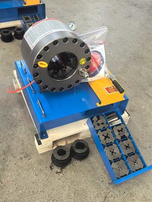 سعر جيد 2 Inch High Efficiency Manual Hose Crimping Machine High Pressure 600t Hose Press Machine الانترنت
