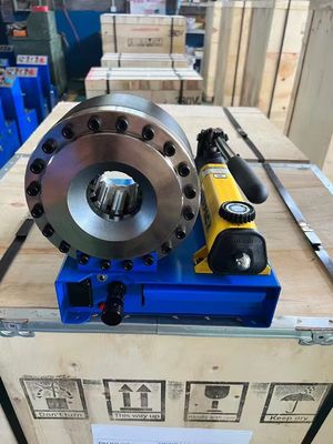 سعر جيد 1 Inch 6-25mm Rugged Steel Blue Color With 7 Dies Weight Manual Hydraulic Hose Crimping Machine Reliable Performance الانترنت