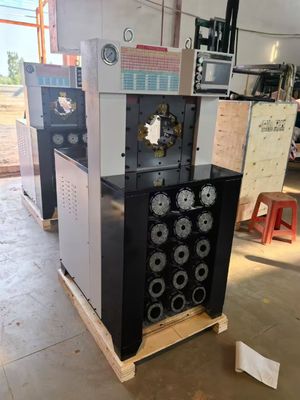 السوبر سمك 3 بوصة مع 15 يموت 6-76mm الأسود لون AC خرطوم آلة التشنج مع احتواء أسرع قوة التشنج 650T