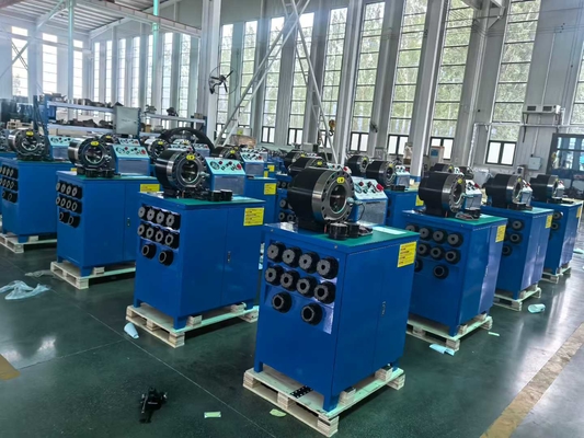 سعر جيد آلة تجعيد خراطيم المطاط الهيدروليكية 600T 6-51 مم 220 فولت-415 فولت الانترنت