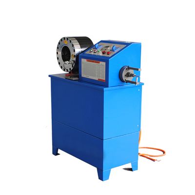سعر جيد Double Functions Blue Color 2 Inch Hydraulic Hose Crimping Machine with 10 Sets of Dies and 6-51mm Crimping Range for Robust Construction الانترنت