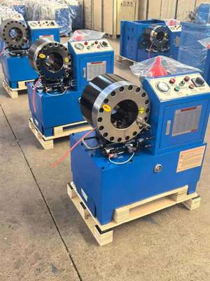 سعر جيد آلة DX68 المحمولة للخراطيم مع 600T قوة القيود و 200 قطعة في الساعة الكفاءة الانترنت