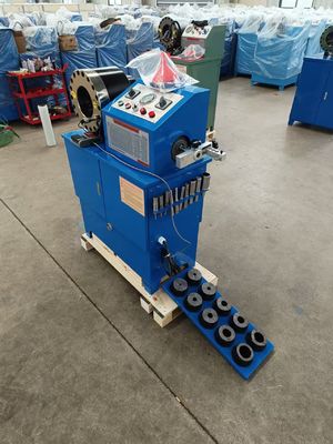 سعر جيد Dual Functionality Hydraulic Hose Crimping Machine with Wide Hose Applications and Robust Construction الانترنت