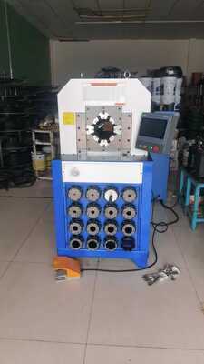 سعر جيد 3 Inch 15 Dies Hydraulic Hose Crimping Machine with 2800KN Crimping Force for High-Pressure Applications الانترنت