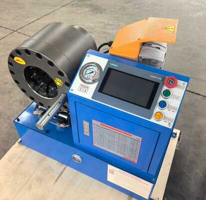سعر جيد 6-51mm Hydraulic Hose Crimping Machine with Fast Change Mould Tool and 10 Dies for Versatile Crimping الانترنت